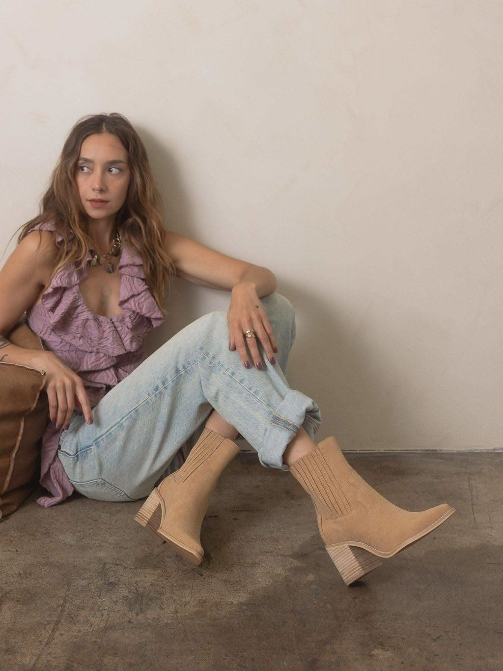 The Addison | Camel Western Inspired Boot - SwagglyLife Home & Fashion