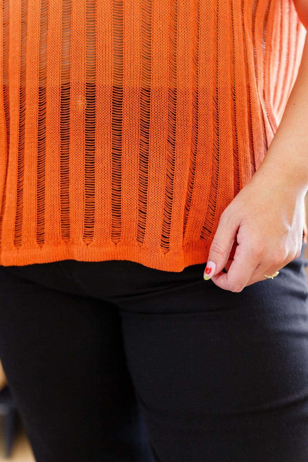 All I See Is You Loose Knit Top - SwagglyLife Home & Fashion