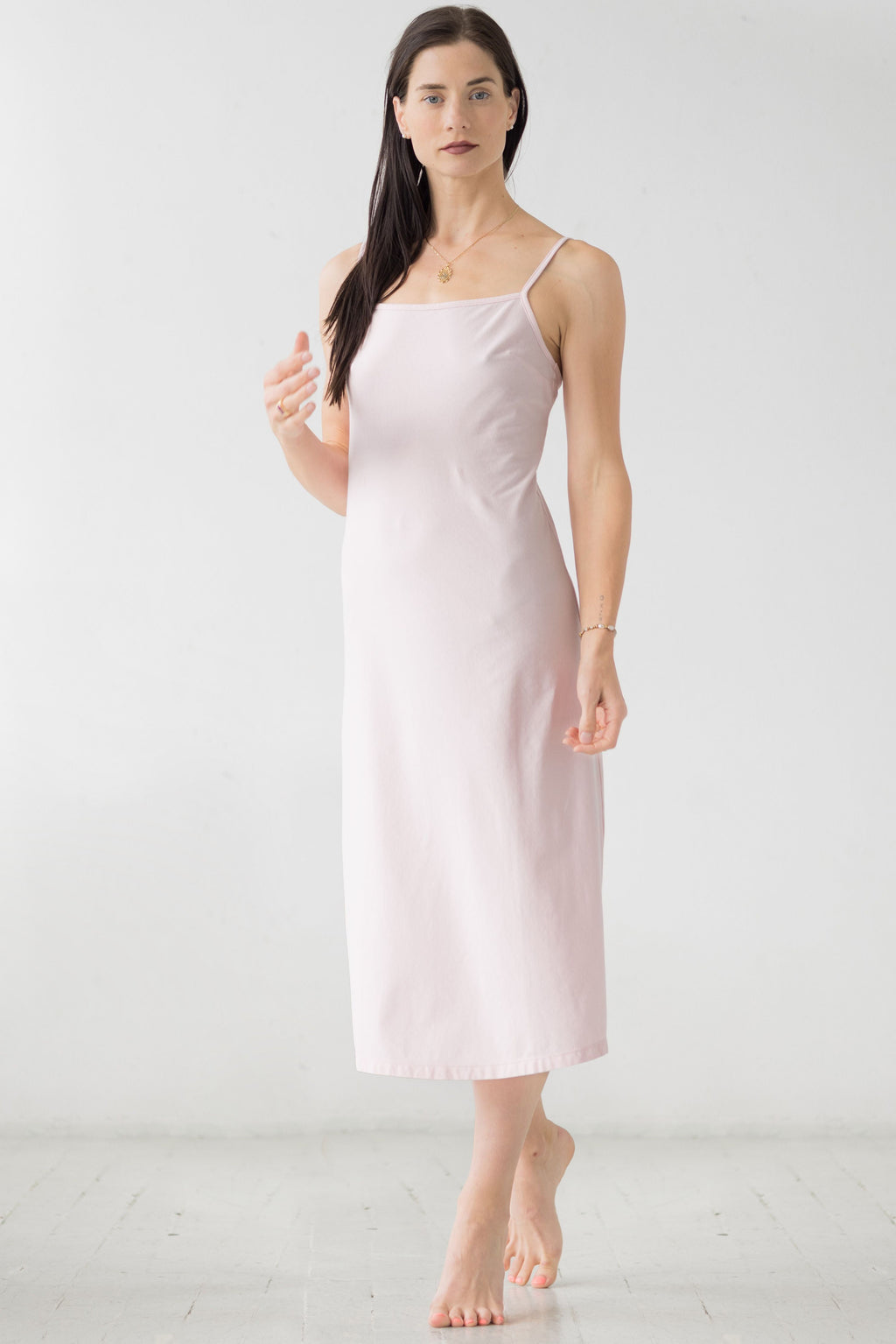 Alma Midi Chemise in - NIGHTGOWN photo