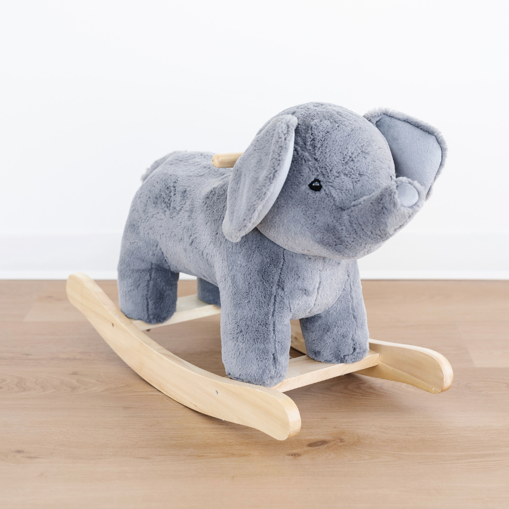 Saranoni Stuffed Animal Rockers in Elephant - photo