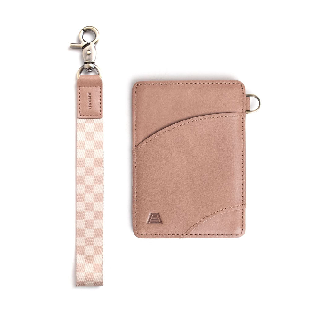Andar The Ari in Dusk Crema Checkered - Wallets photo