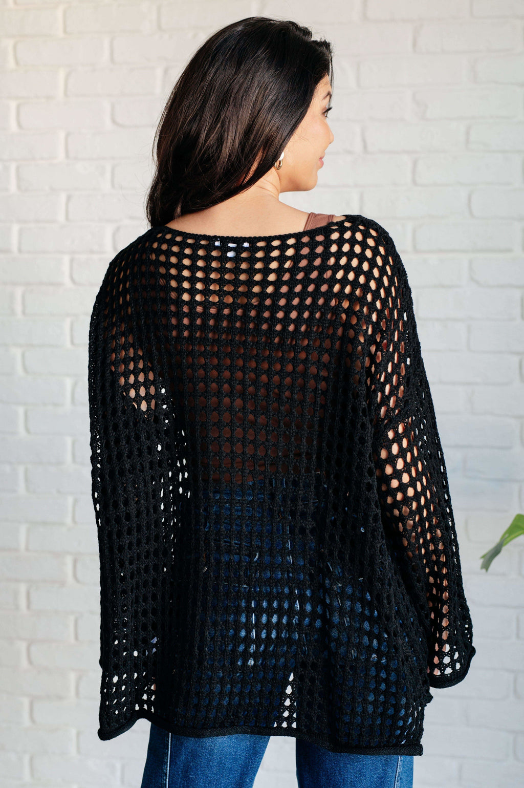 Ask Anyway Fishnet Sweater - SwagglyLife Home & Fashion