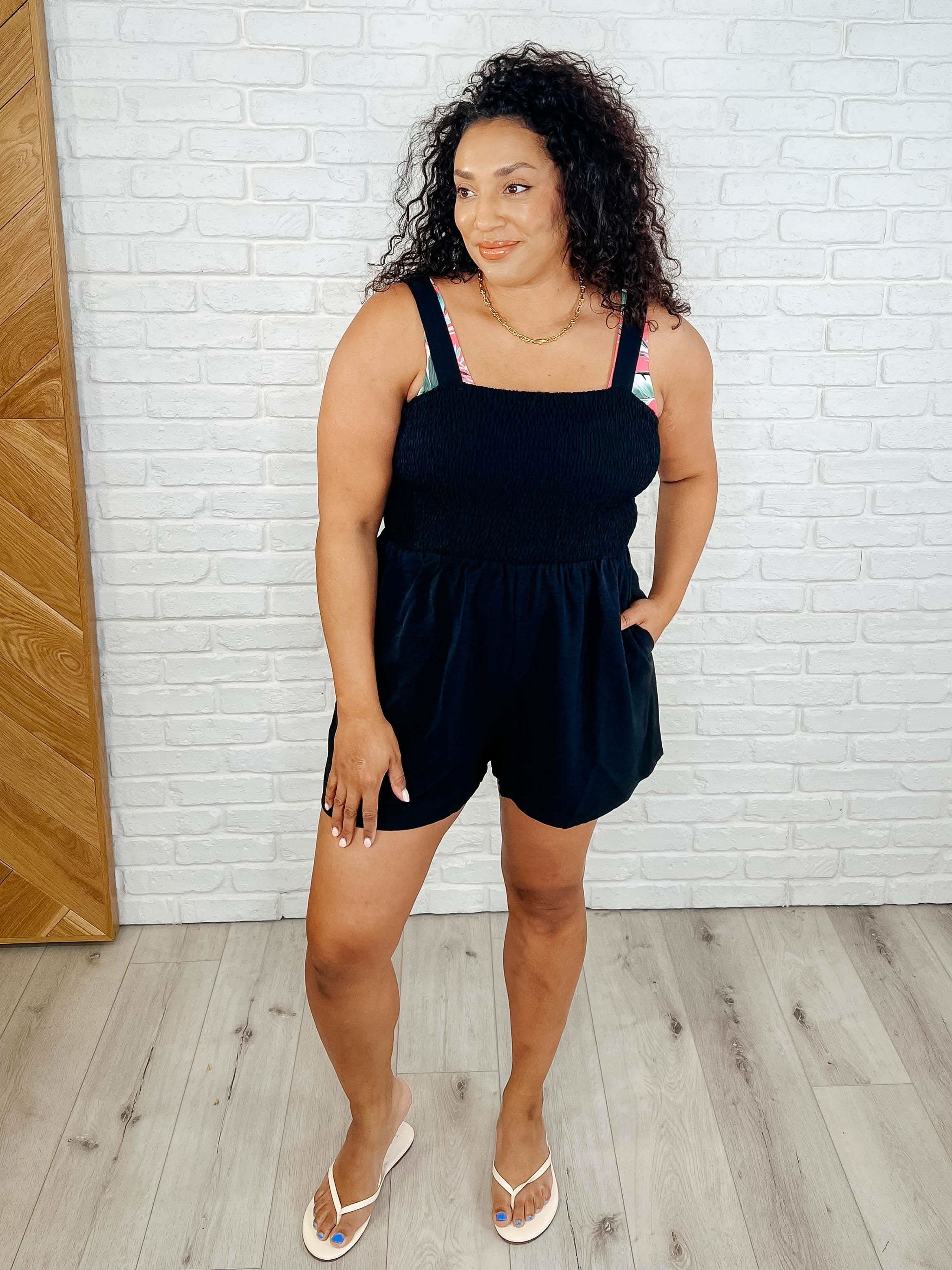 Assume the Best Square Neck Romper - SwagglyLife Home & Fashion Assume the Best Square Neck Romper - SwagglyLife Home & Fashion