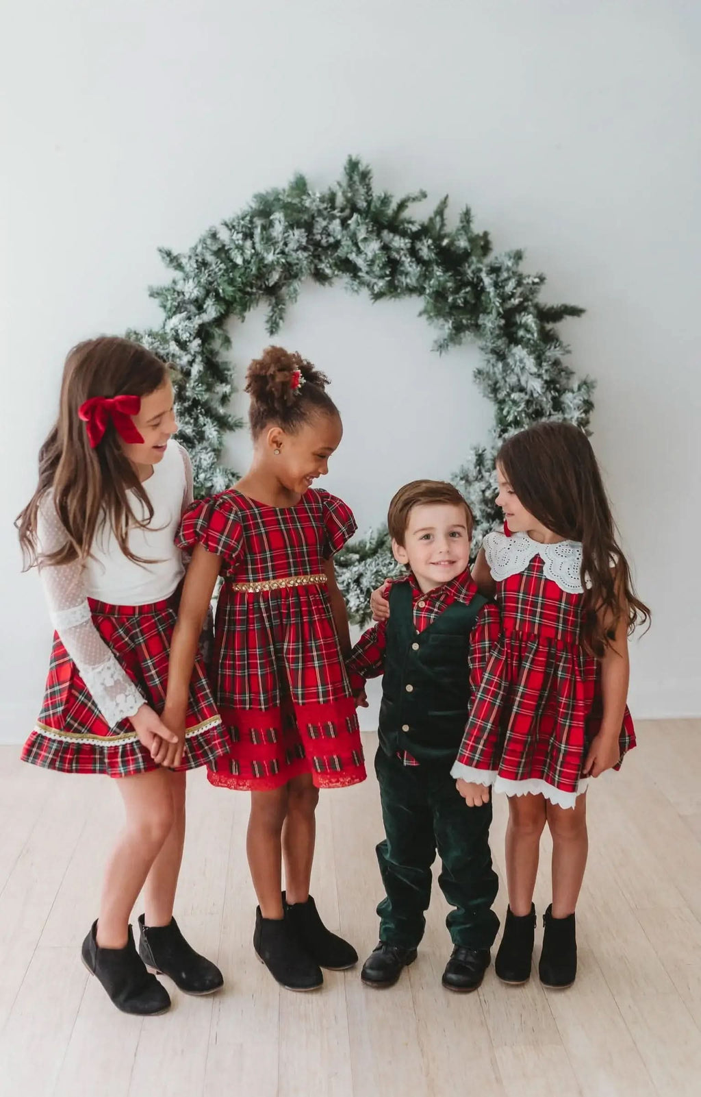*PREORDER* Christmas Tartan Jumper in - Dresses photo