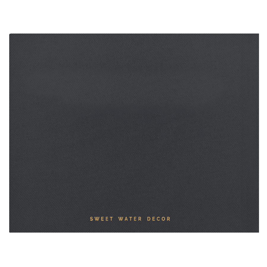 Sweet Water Decor Black Guest Book - SwagglyLife Home & Fashion