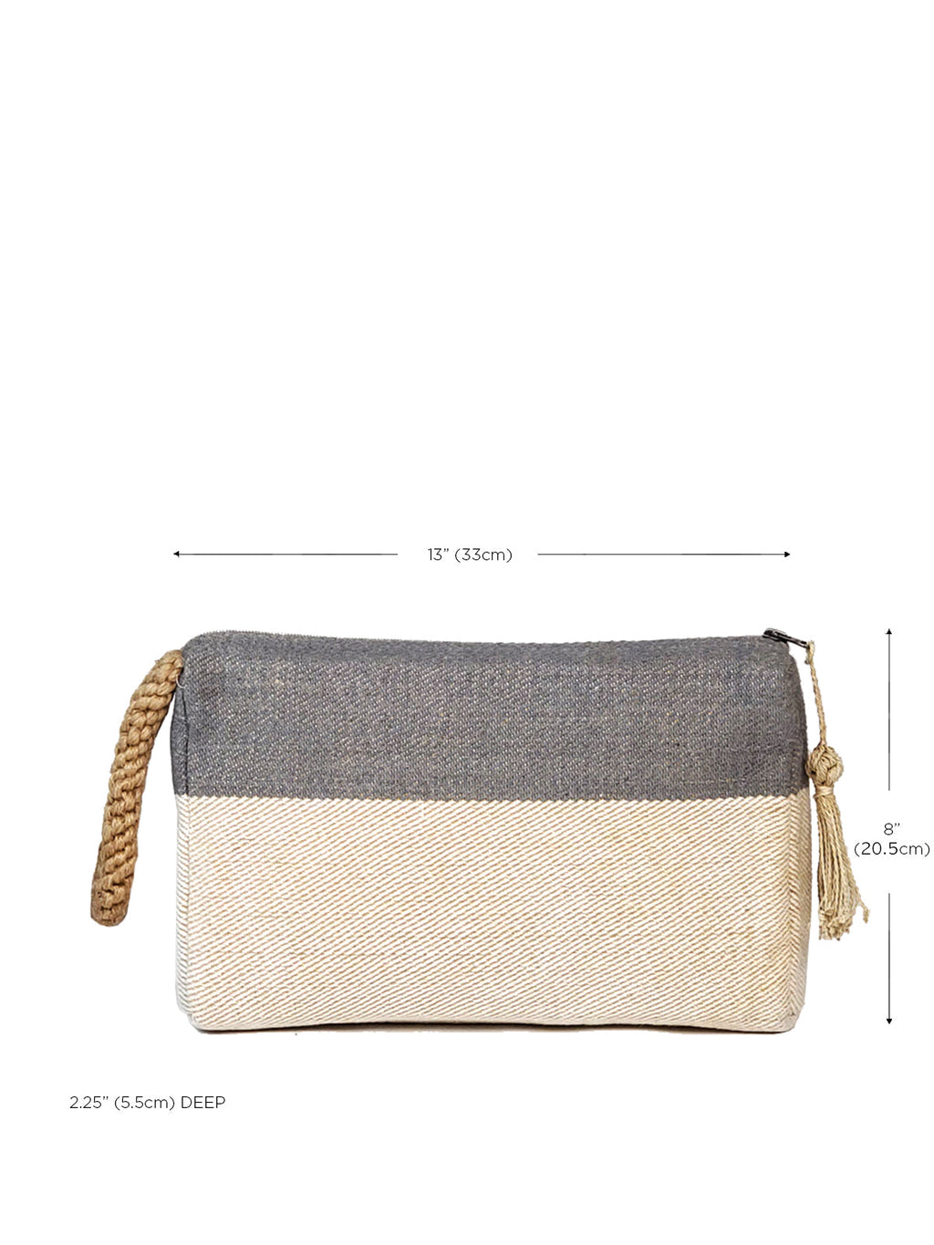 Block A Clutch - Gray in - ACCESSORIES photo