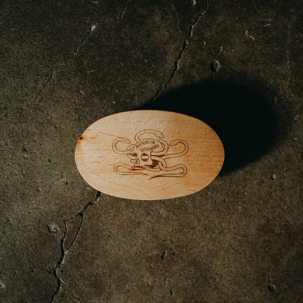 Beechwood and Boar Bristle Beard Brush in - Beard brush photo