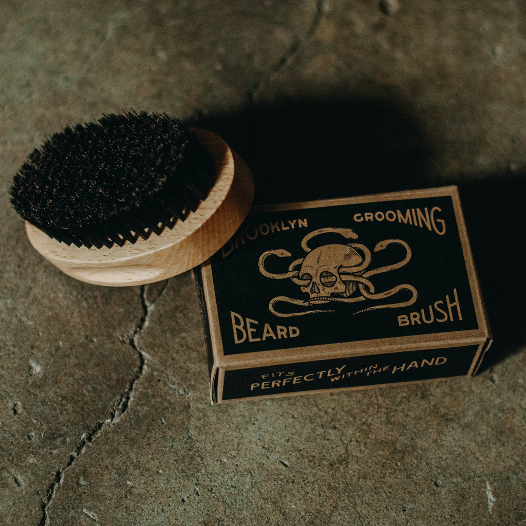 Beechwood and Boar Bristle Beard Brush in - Beard brush photo