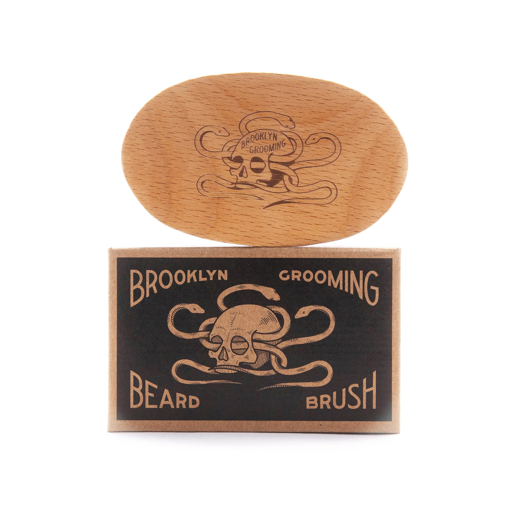 Beechwood and Boar Bristle Beard Brush in - Beard brush photo