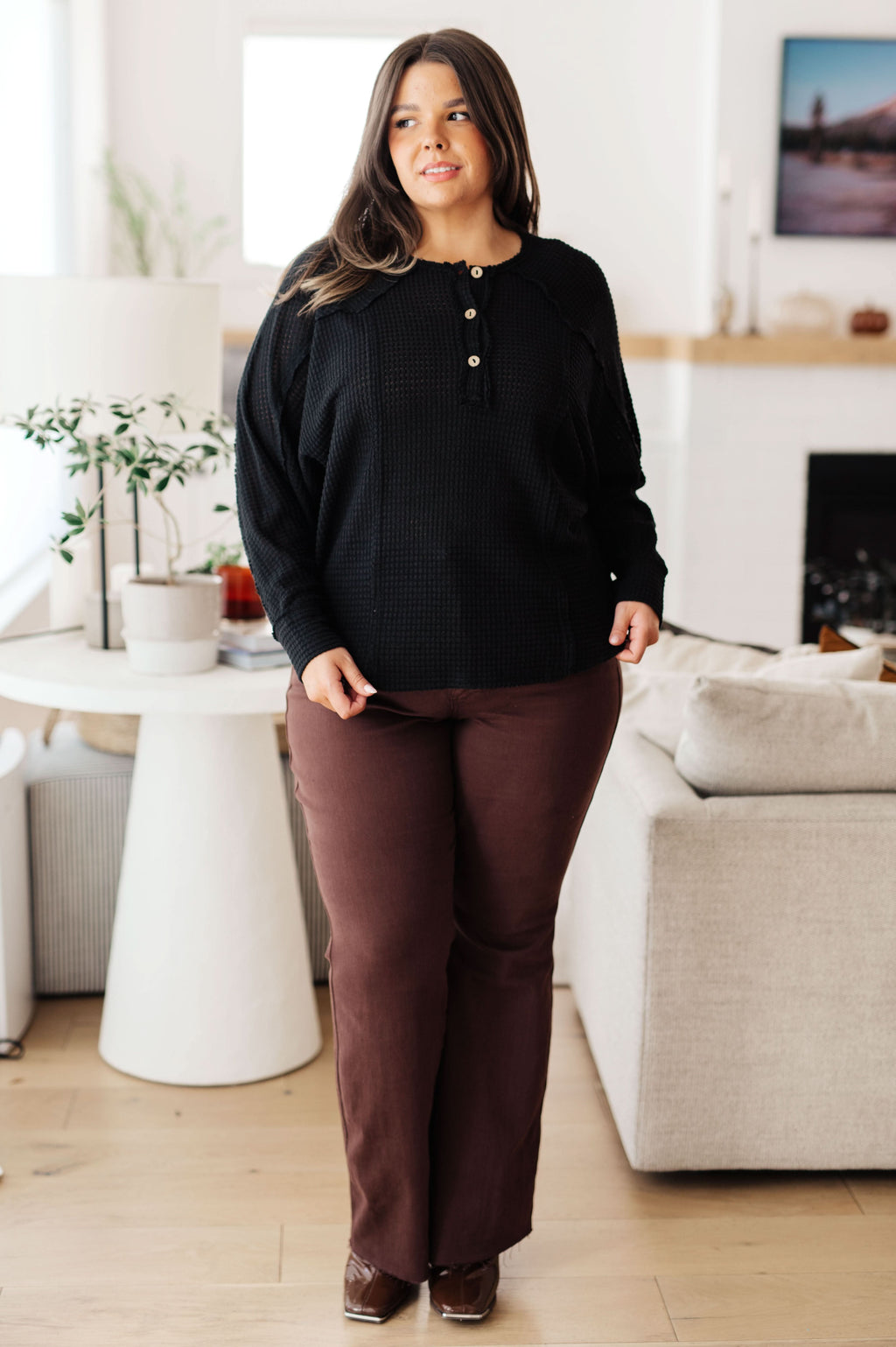 Better Than Best Henley Top in - Tops photo