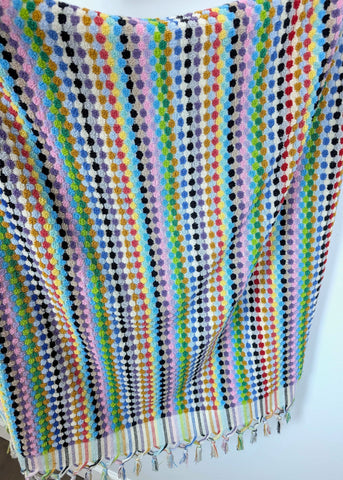 Bloom Collection – Oversized Turkish Cotton Bath Towel with Raised Texture and Hand-Tied Tassels - SwagglyLife Home & Fashion Bloom Collection – Oversized Turkish Cotton Bath Towel with Raised Texture and Hand-Tied Tassels - SwagglyLife Home & Fashion