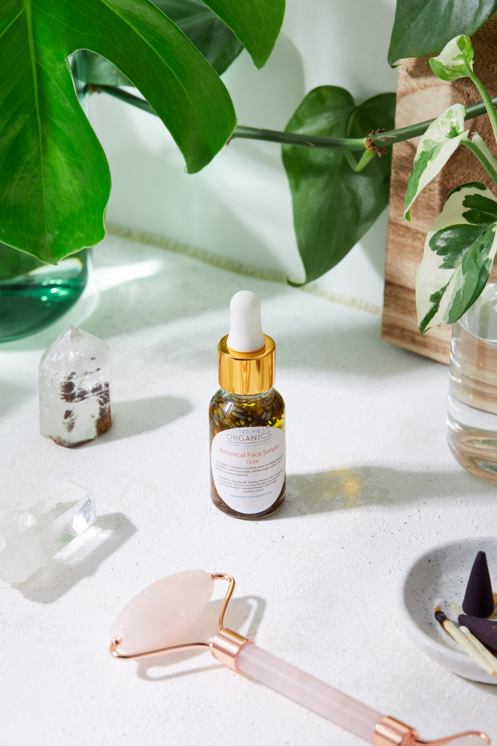 Anti Aging / Youth Serum / Facial Serum / Butter Me Up Organics / Botanical Serum / Herbal Oil / Fine Lines / Wrinkles / Face Oil Organic in - Face photo
