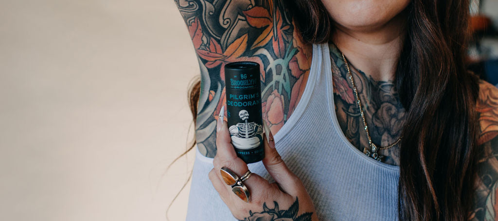 Pilgrim's® Blue Cyprus and Coconut Deodorant in - photo
