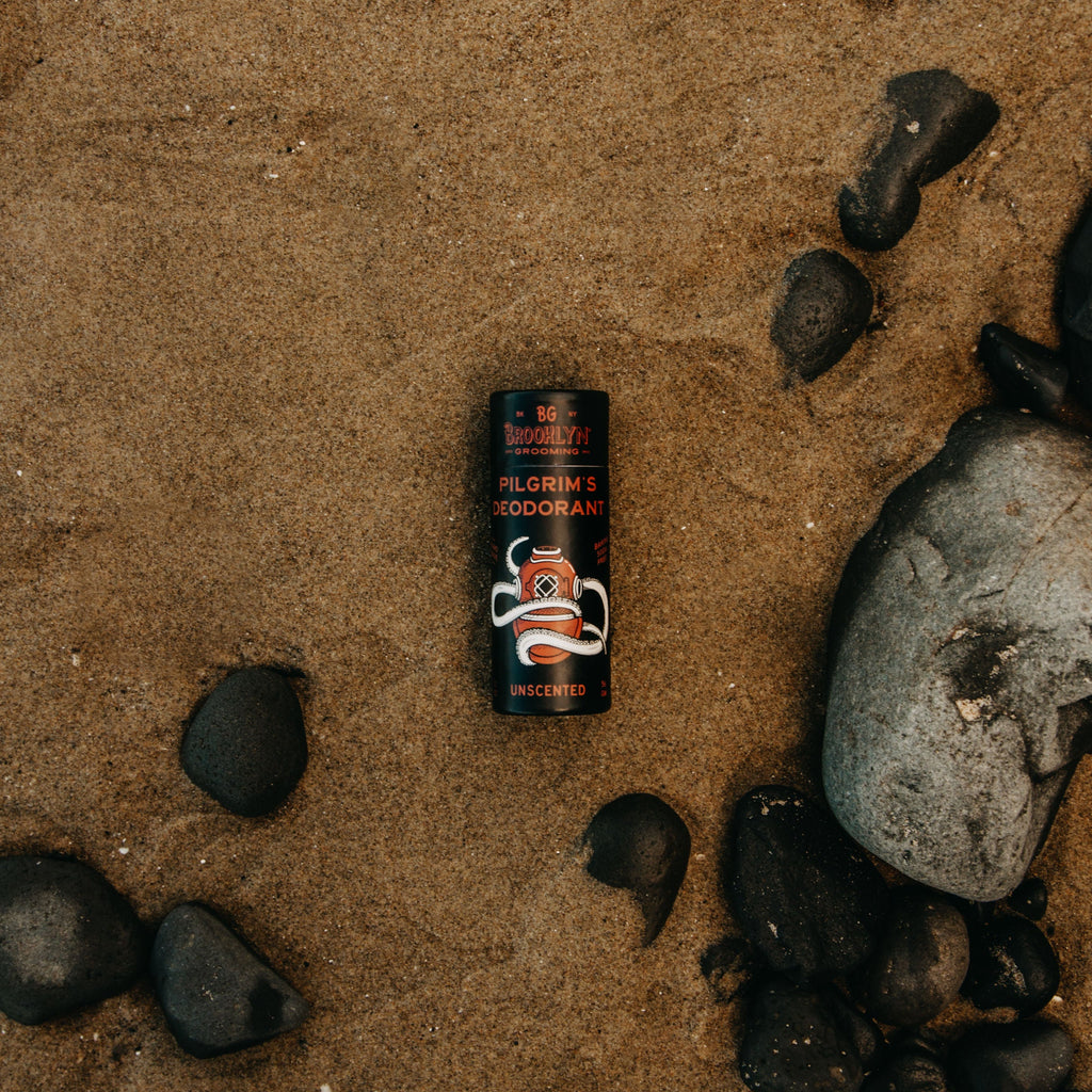 Unscented Pilgrim's deodorant in - deodorant photo