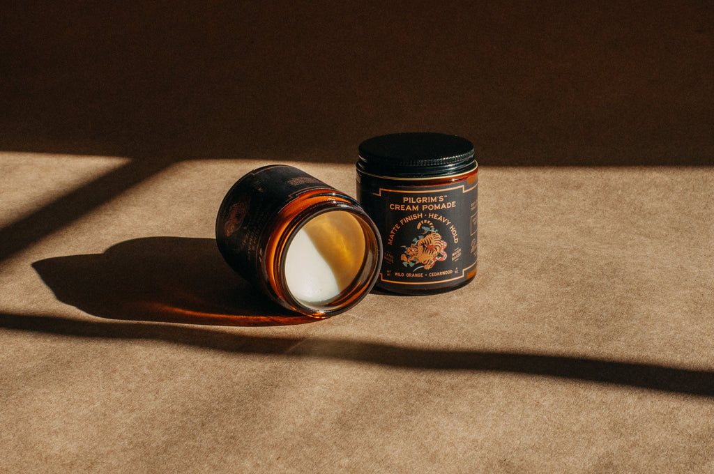 Clay pomade - Wild orange and Cedarwood in - Pomade photo