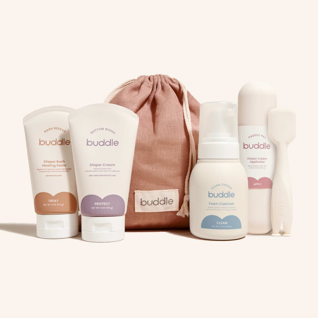 Buddle Diaper Rash System Essentials Kit | Mess-Free Diaper Cream Set in - Diaper Rash Treatment photo