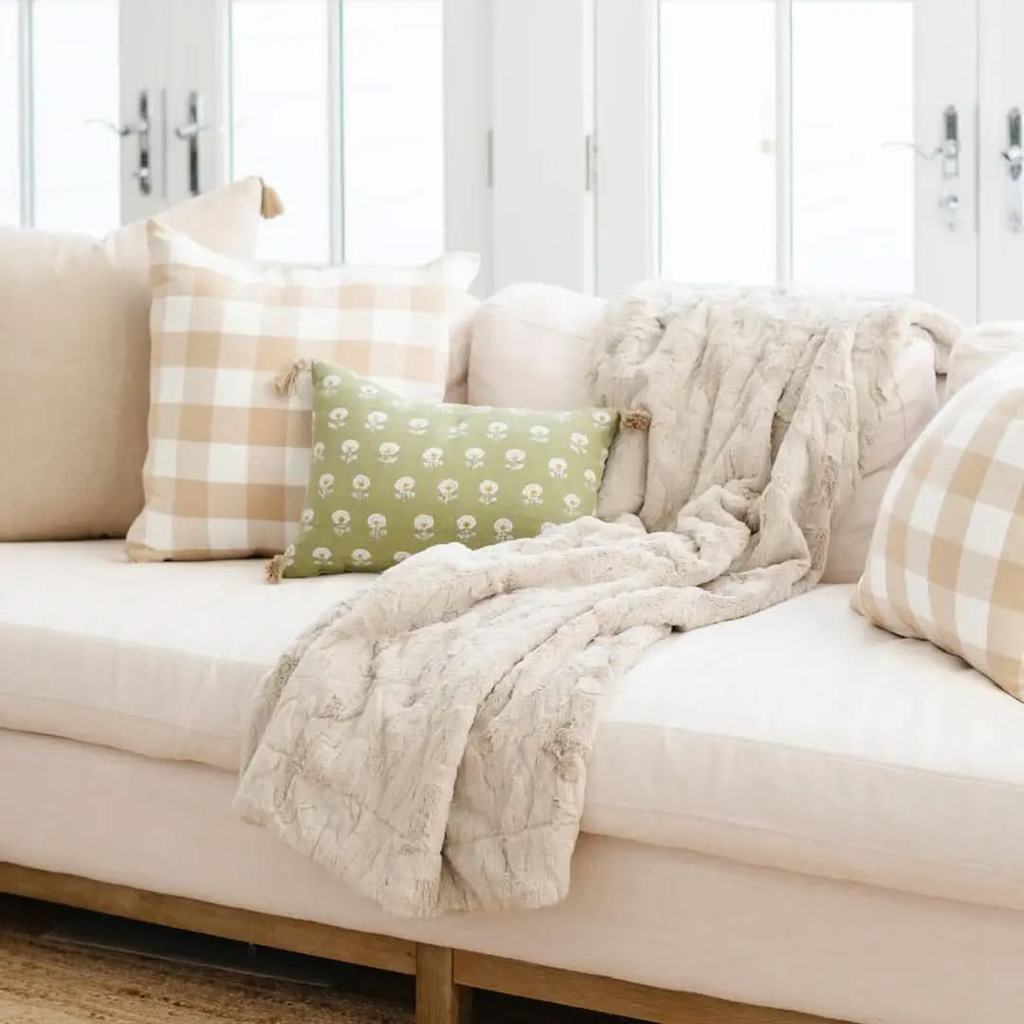 Saranoni Patterned Faux Fur Throw Blankets - SwagglyLife Home & Fashion