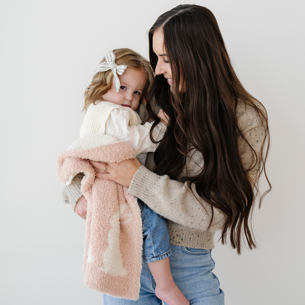 Saranoni Double-Layer BAMBONI® Mini Blankets in Bunny Double Layer - photo