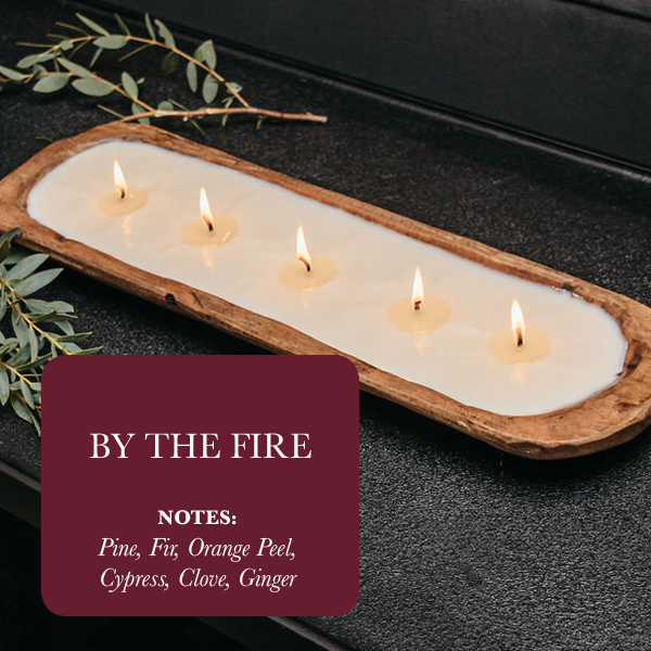 5-Wick Dough Bowl Soy Candle - By The Fire in - Soy Candles photo