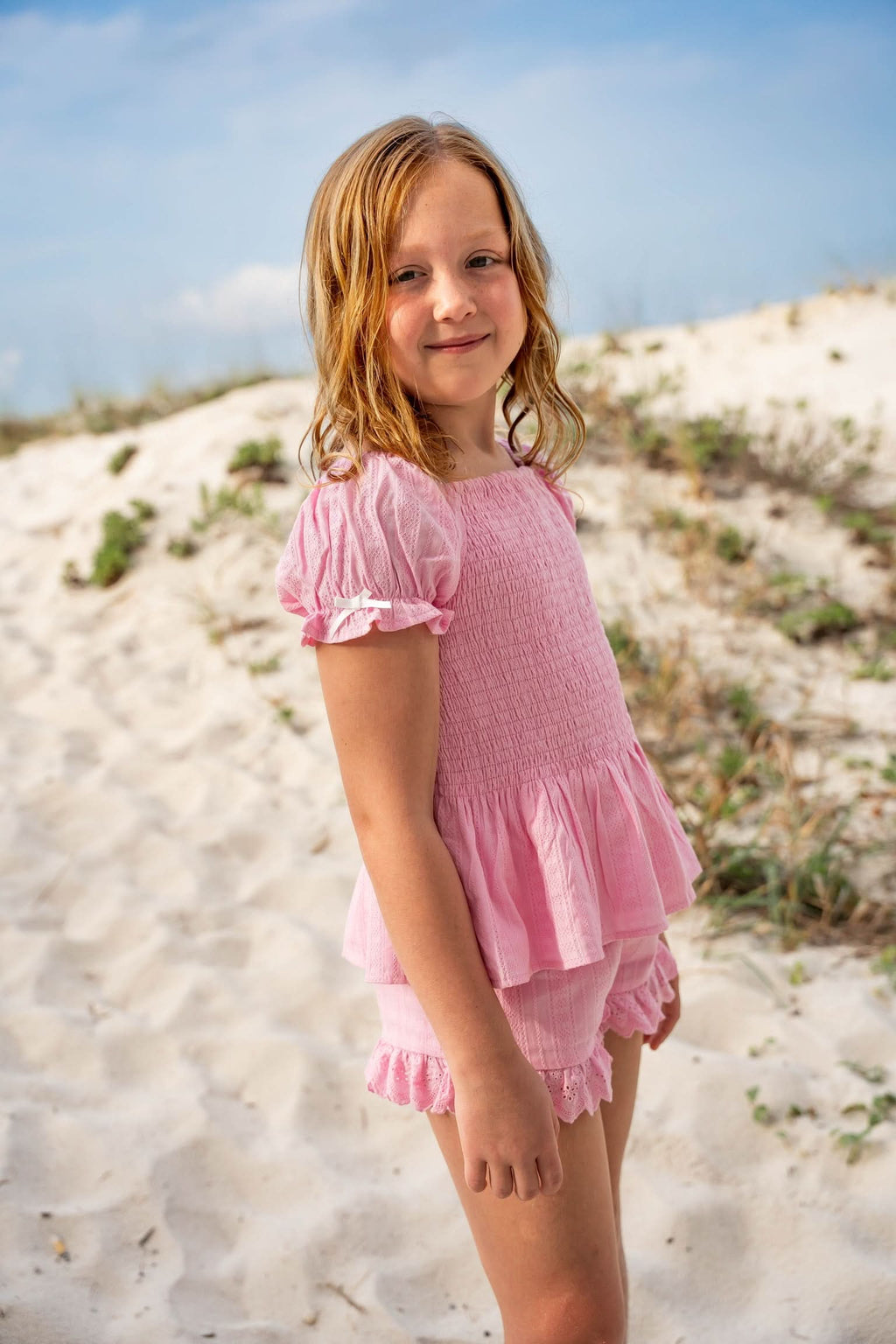 Cotton Candy Pink Short Set in - Outfit Sets photo