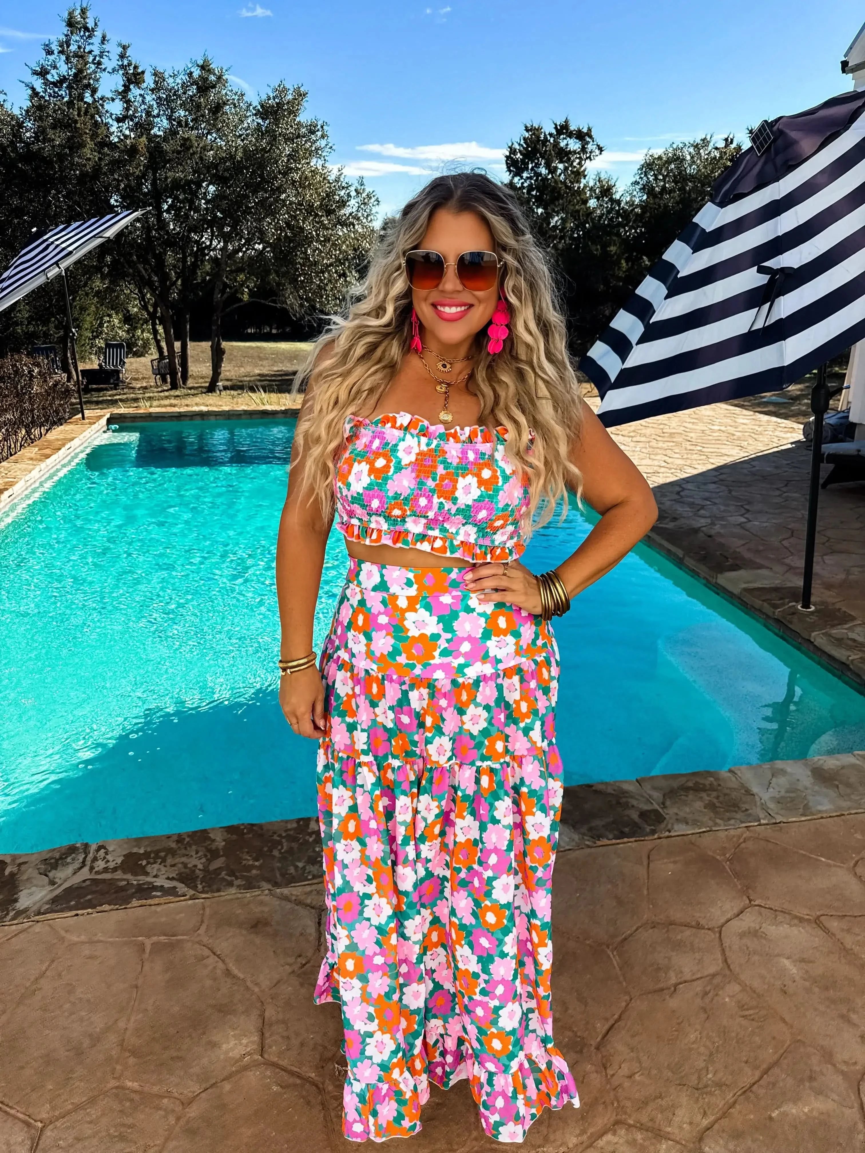 Amalfi Blooms Swim Set - SwagglyLife Home & Fashion Amalfi Blooms Swim Set - SwagglyLife Home & Fashion