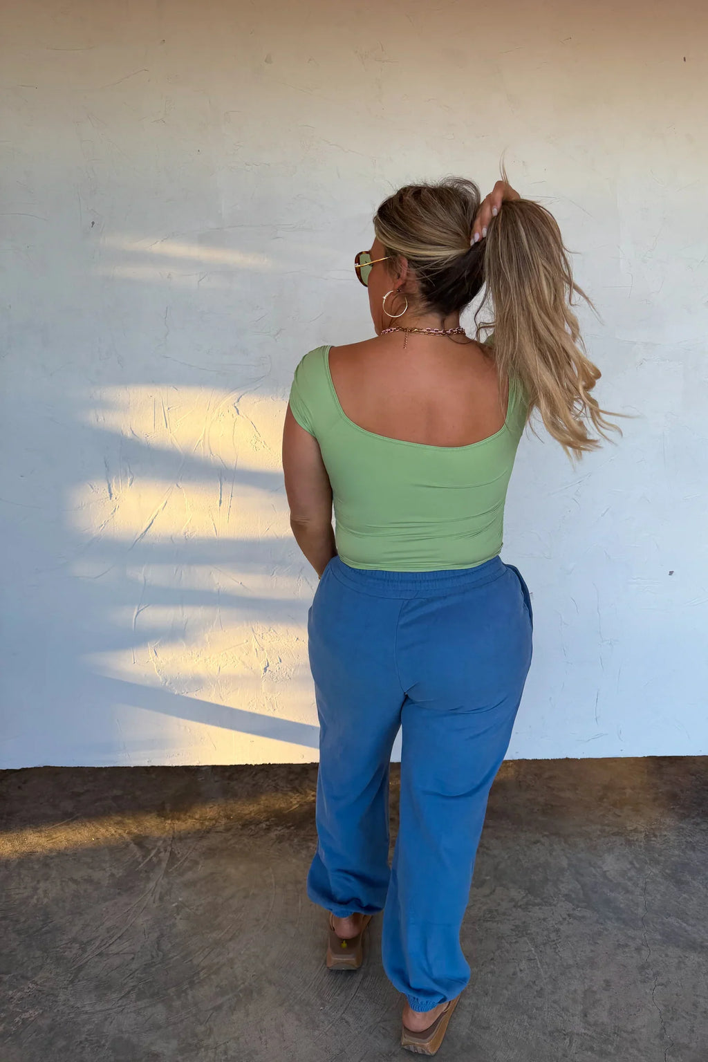 PREORDER: Blakeley Flower Power Joggers in - Womens photo