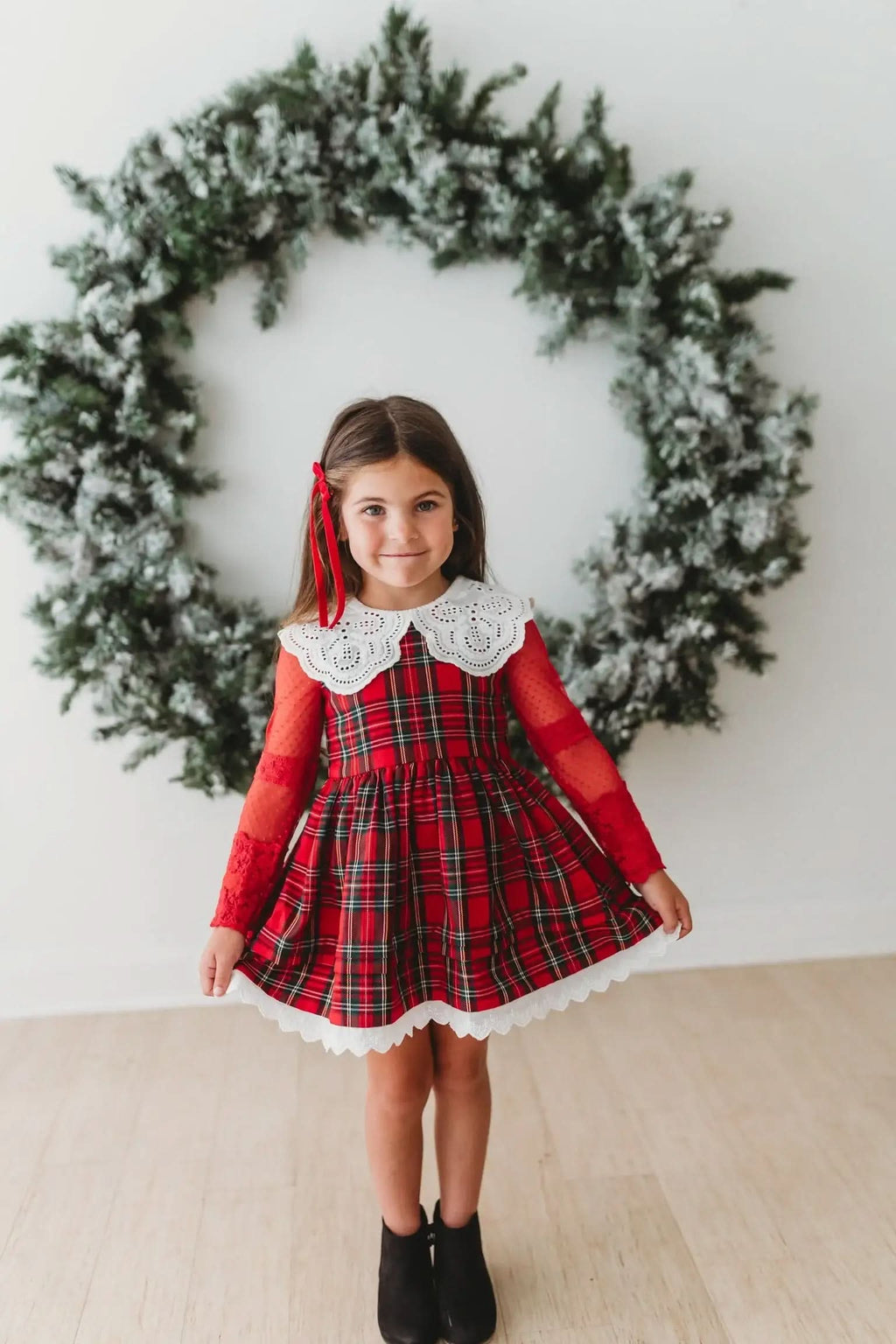 *PREORDER* Christmas Tartan Jumper in - Dresses photo