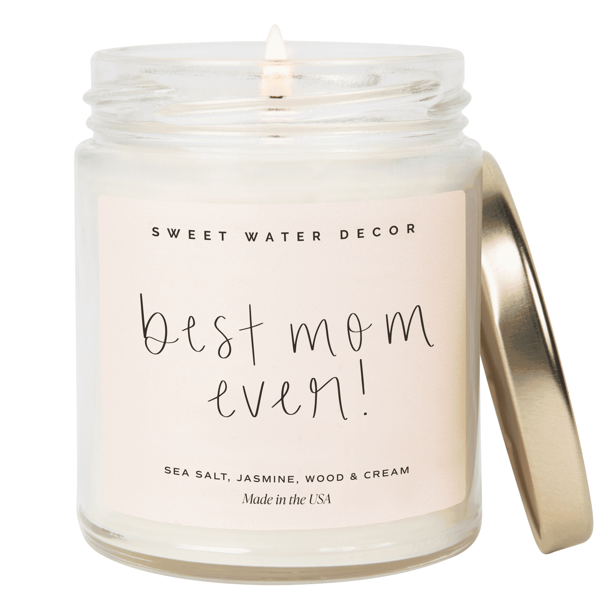 Best Mom Ever! Soy Candle - Clear Jar - 9 oz (Spa Day) - SwagglyLife Home & Fashion Best Mom Ever! Soy Candle - Clear Jar - 9 oz (Spa Day) - SwagglyLife Home & Fashion