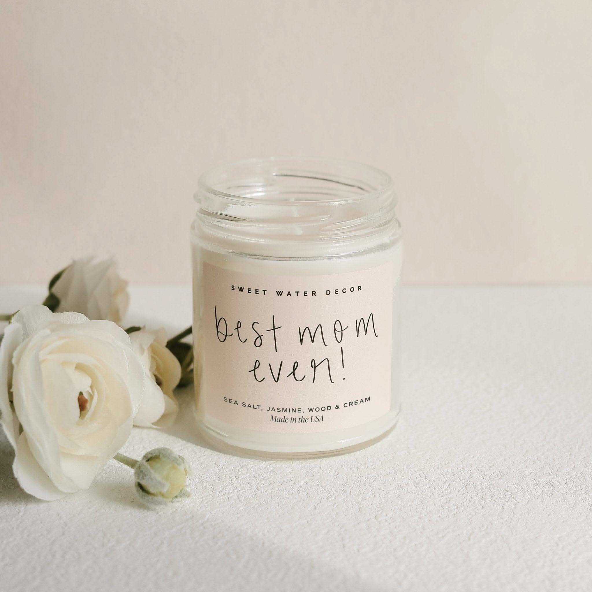 Best Mom Ever! Soy Candle - Clear Jar - 9 oz (Spa Day) - SwagglyLife Home & Fashion Best Mom Ever! Soy Candle - Clear Jar - 9 oz (Spa Day) - SwagglyLife Home & Fashion