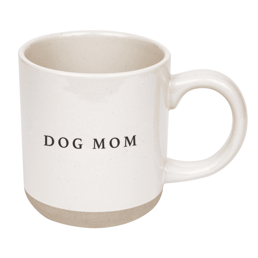 Dog Mom 14oz. Stoneware Coffee Mug - SwagglyLife Home & Fashion