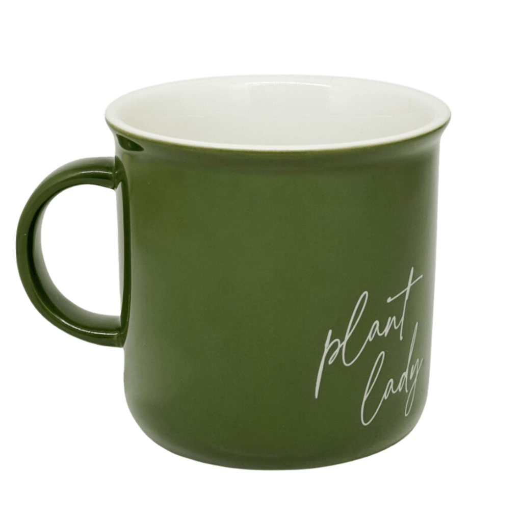 Plant Lady 11oz. Green Coffee Mug in - Coffee Mugs photo