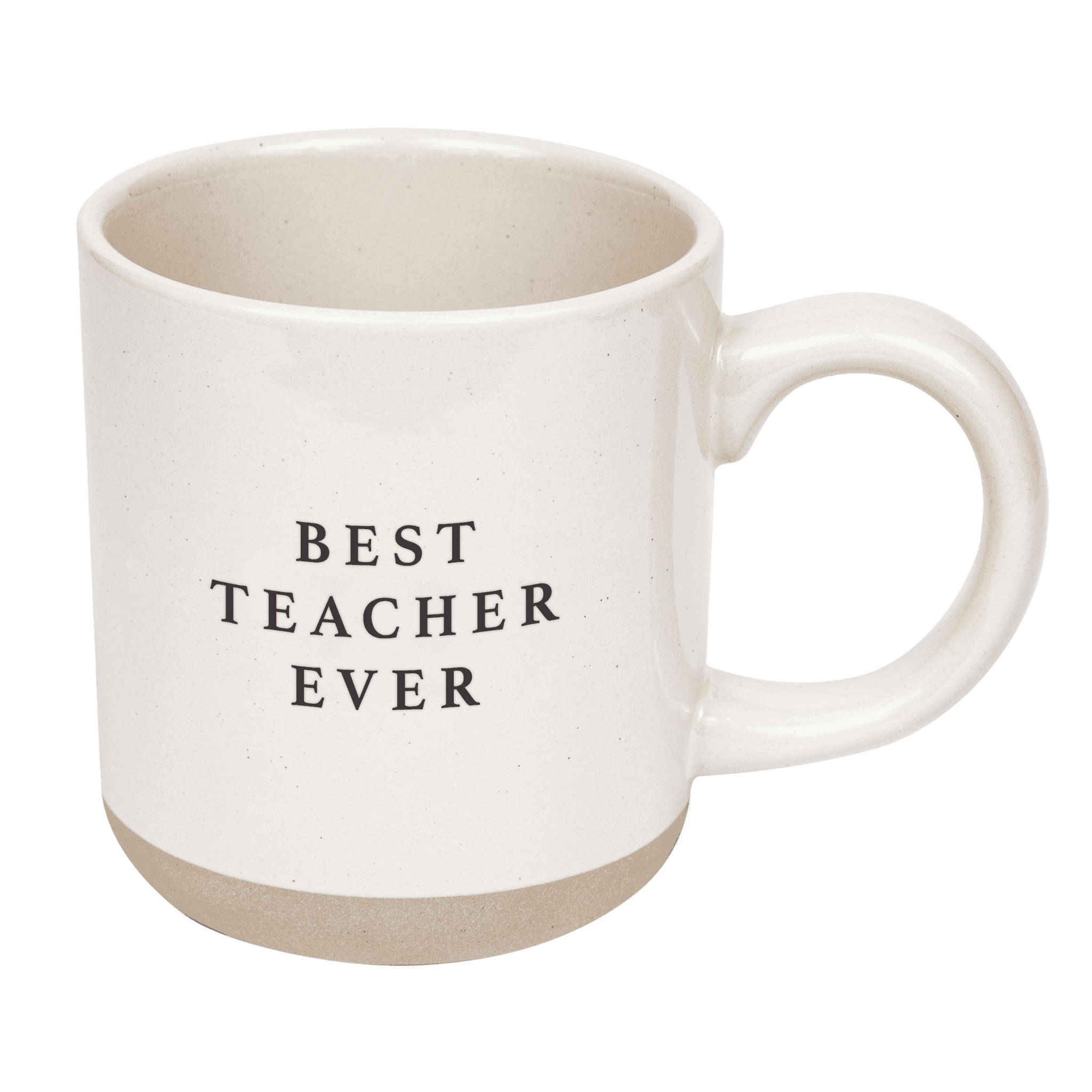 Best Teacher Ever 14oz. Stoneware Coffee Mug - SwagglyLife Home & Fashion Best Teacher Ever 14oz. Stoneware Coffee Mug - SwagglyLife Home & Fashion