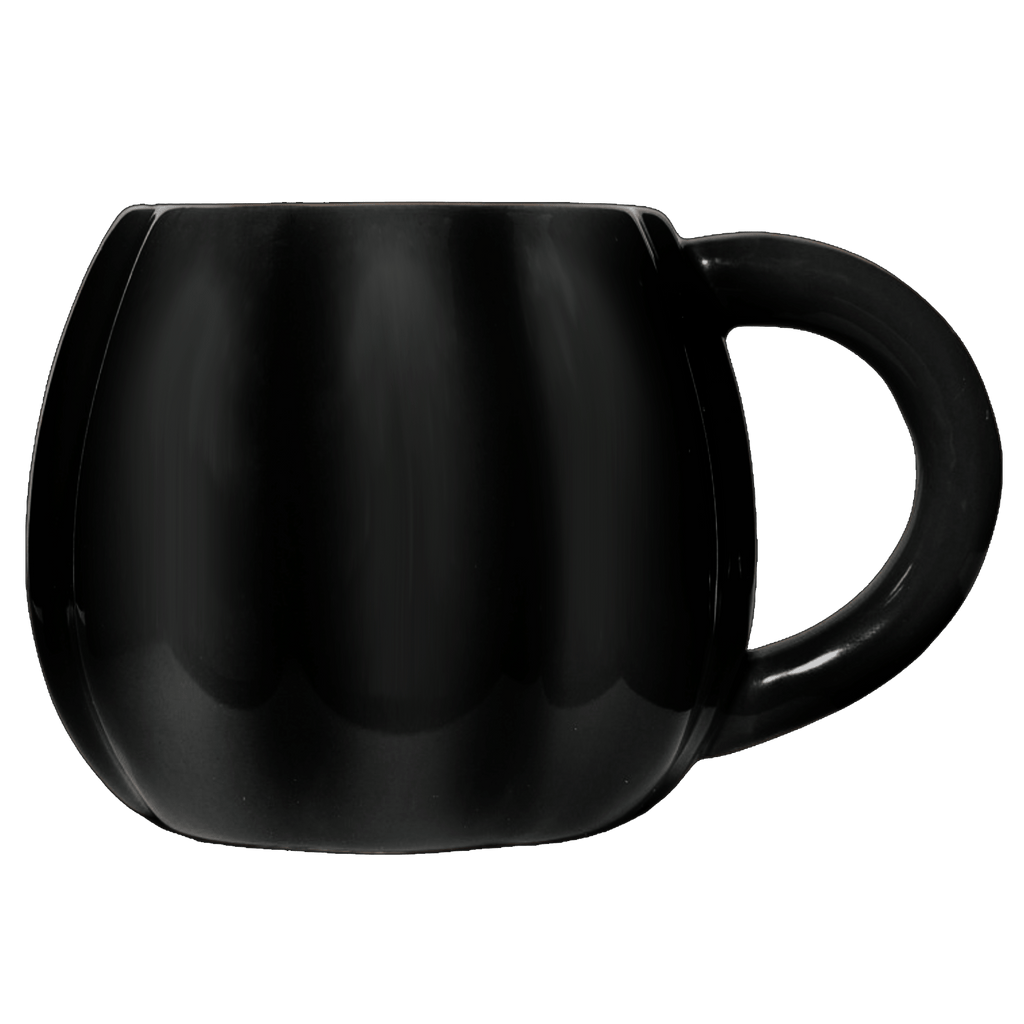 Black Pumpkin 19oz. Figurine Coffee Mug in - Coffee Mugs photo