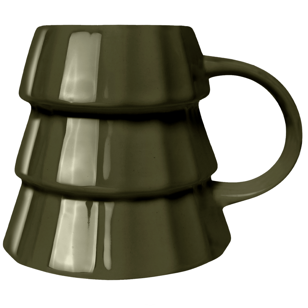 Green Tree 17oz. Figural Coffee Mug in - Coffee Mugs photo