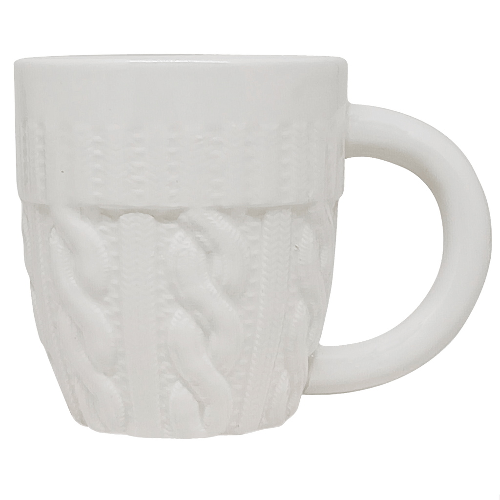 Cream Sweater 18oz. Figural Coffee Mug in - Coffee Mugs photo