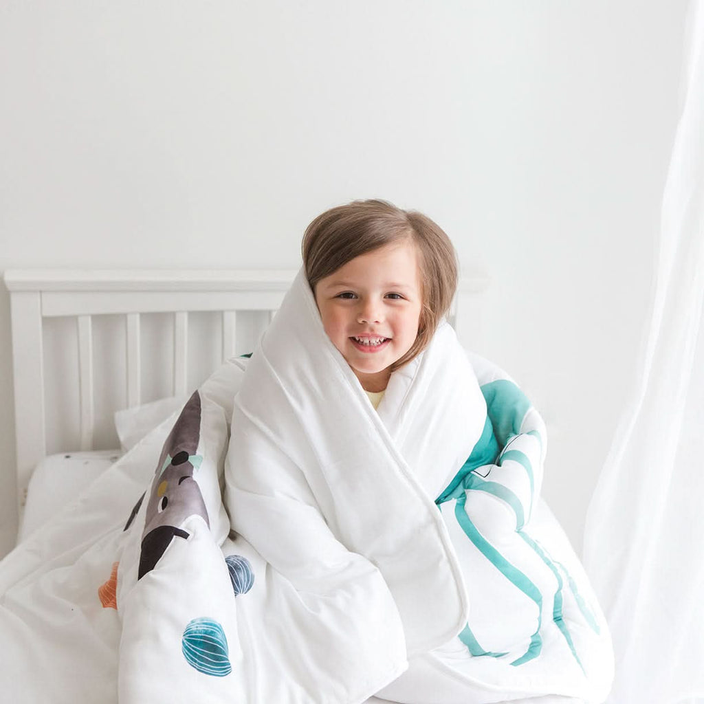 Jellyfish Toddler Comforter in - Toddler Comforter photo