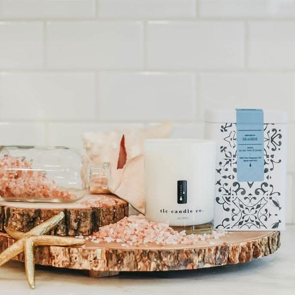 Seaside - Sea Salt Soy Candle in - Soy Candle photo
