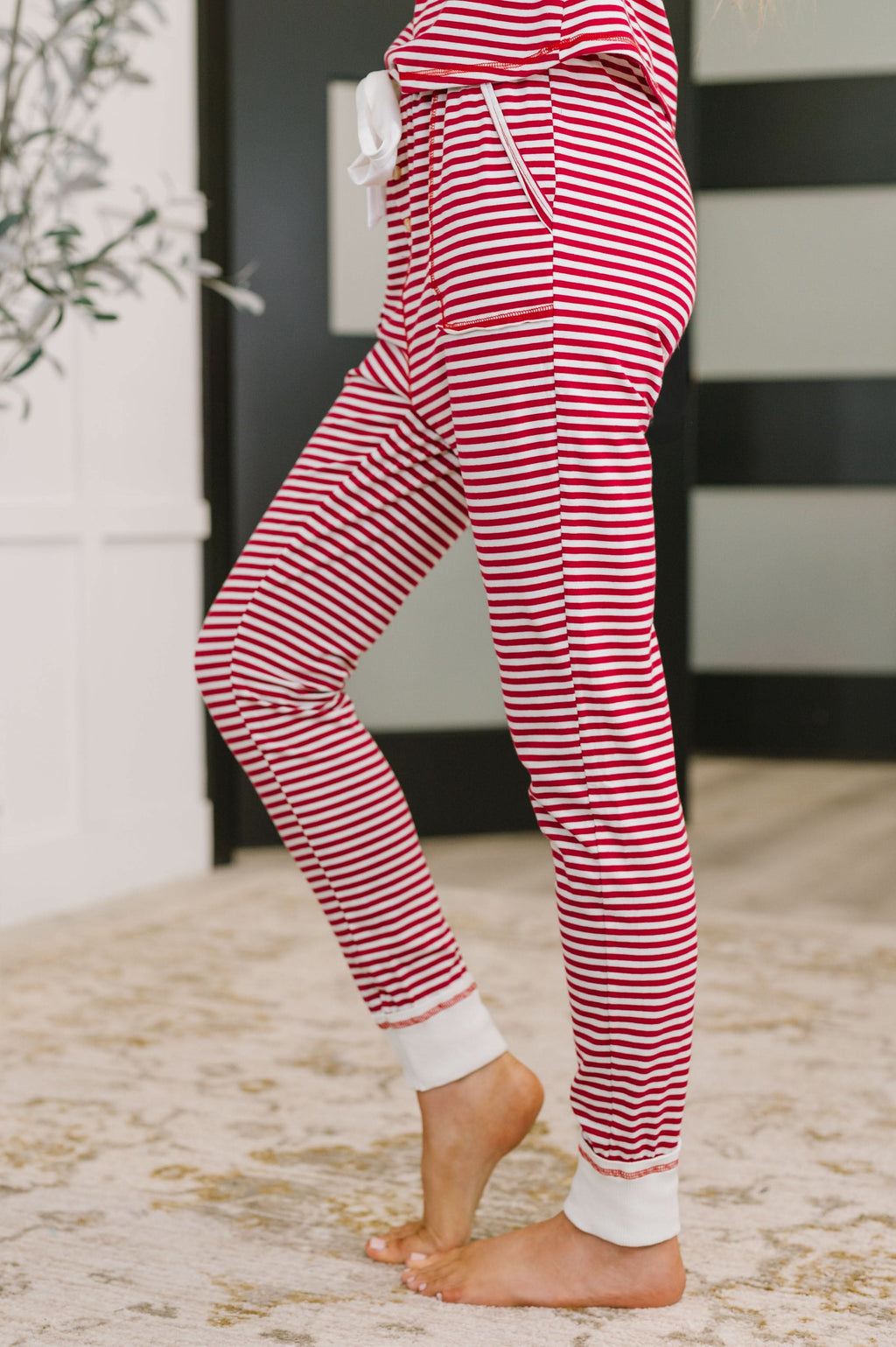 Candy Cane Lane Pajama Set in - Womens photo