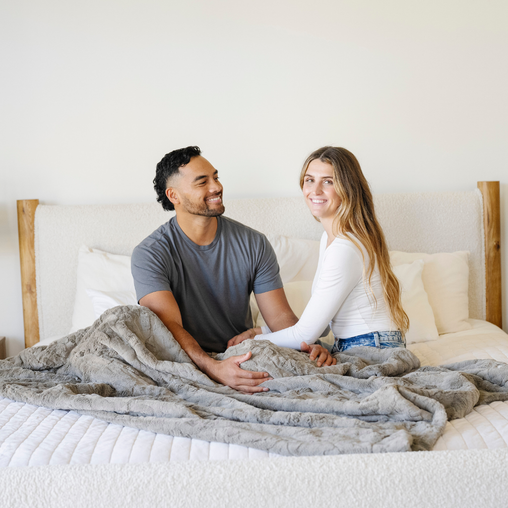 PATTERNED FAUX FUR XL THROW BLANKETS in - photo