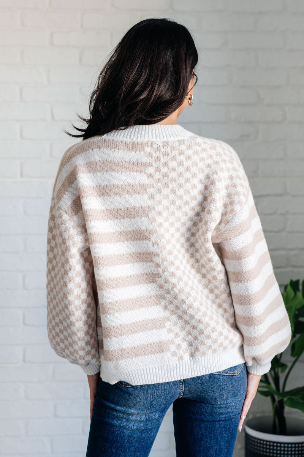 Check That Line Cardigan in - Layers photo