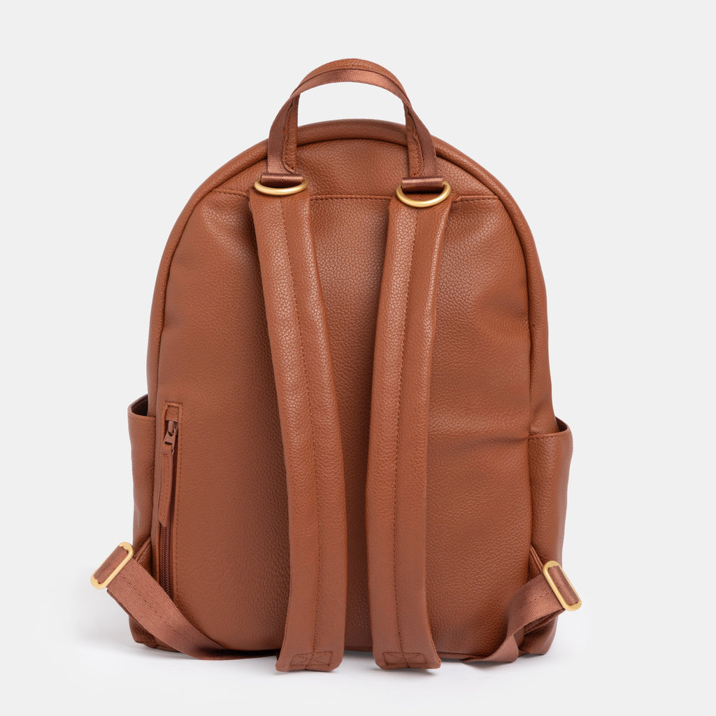 Freshly Picked Cognac Classic City Diaper Bag II in - Classic City Backpack photo