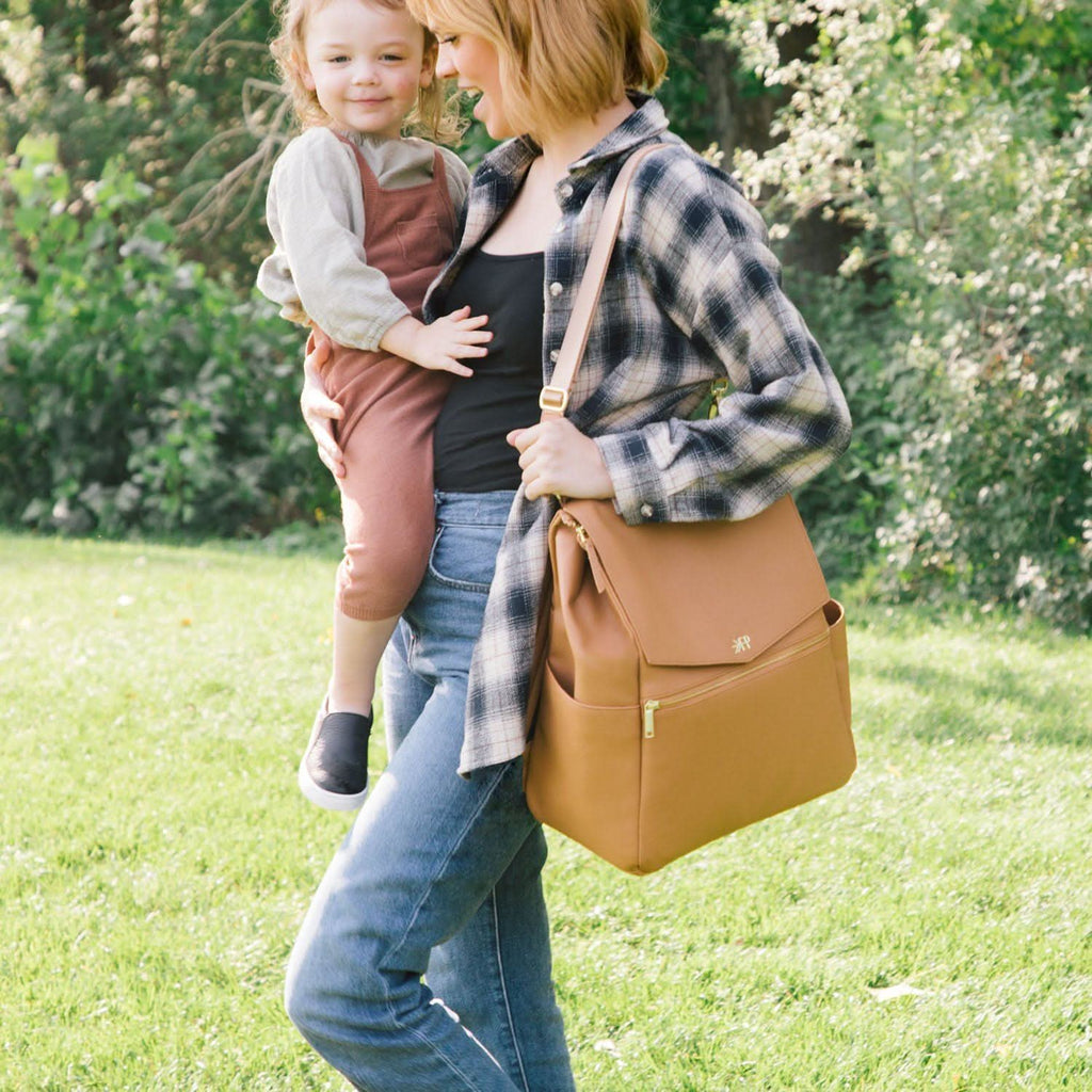 Freshly Picked Butterscotch Classic Diaper Bag II in - Classic Diaper Bag II photo