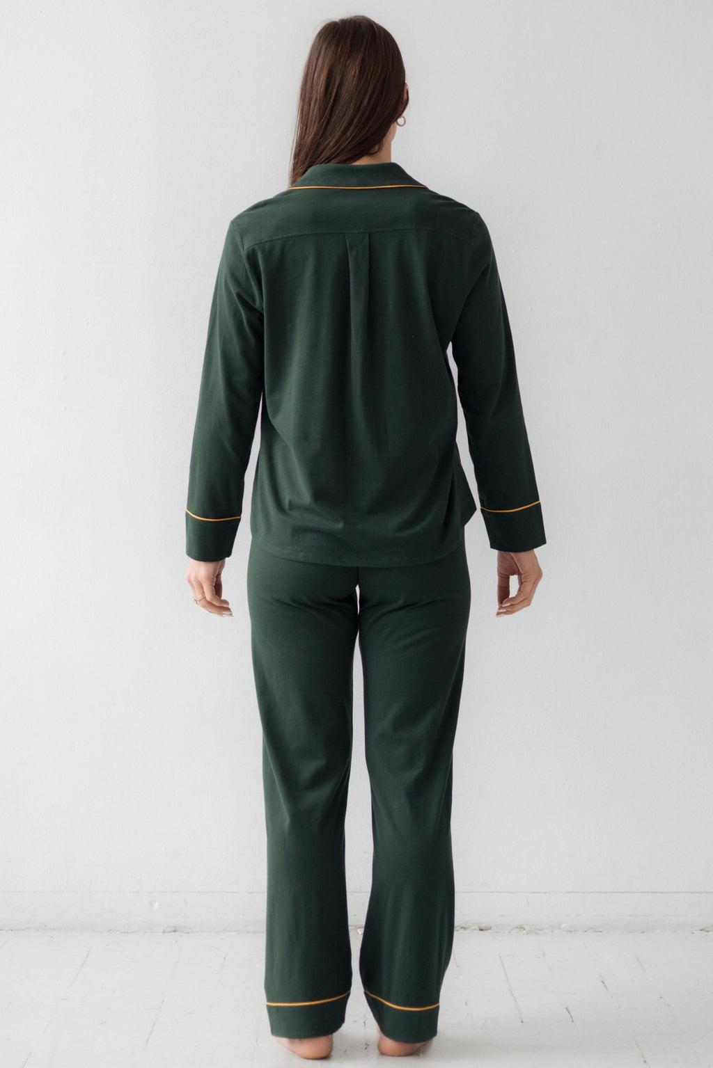 Classic Luxury Pajamas in Brushed Pima Cotton in - PAJAMAS photo