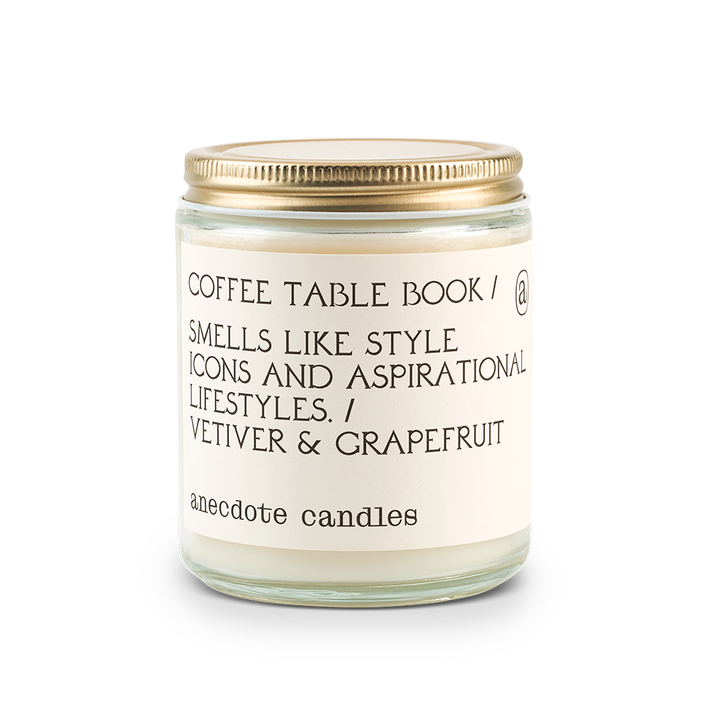 Coffee Table Book in - candles photo
