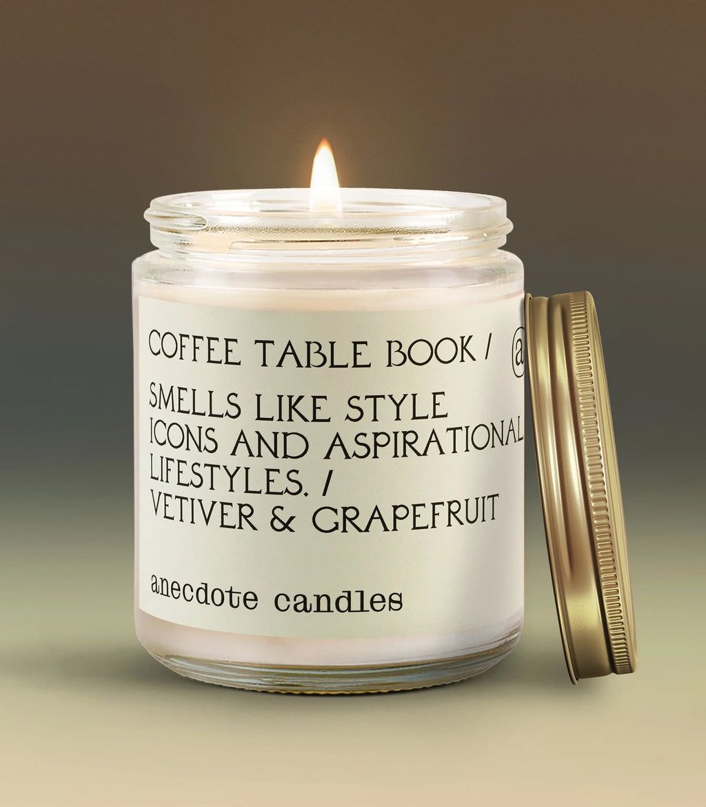 Coffee Table Book in Standard Jar - candles photo