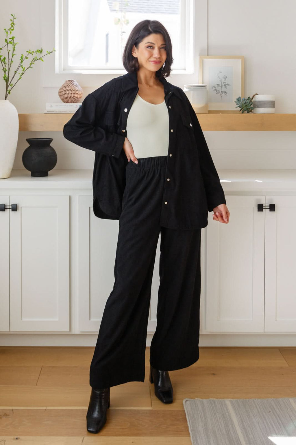 Come Rain or Shine Button Down Top in - Tops photo