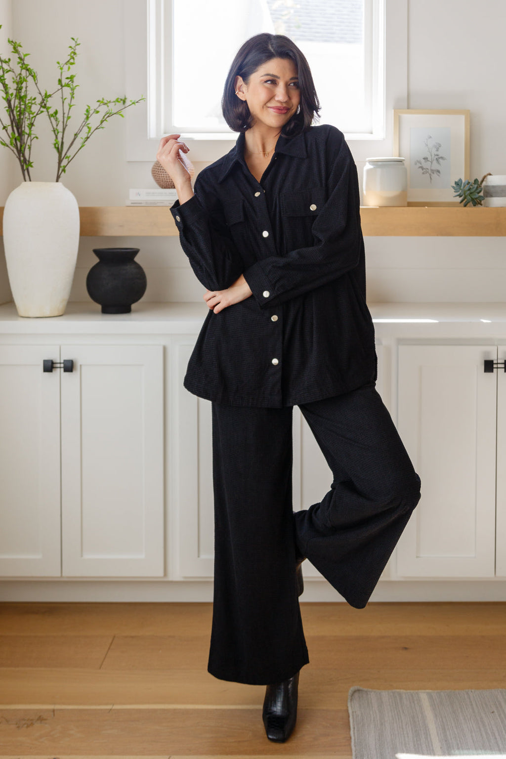 Come Rain or Shine Button Down Top in - Tops photo