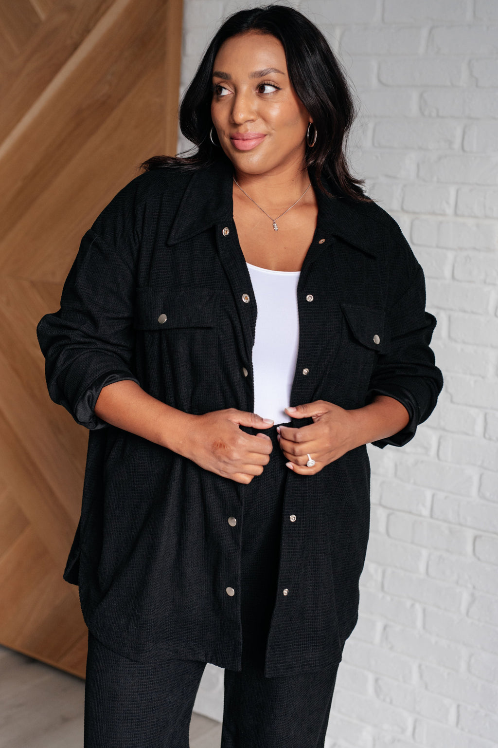 Come Rain or Shine Button Down Top in - Tops photo