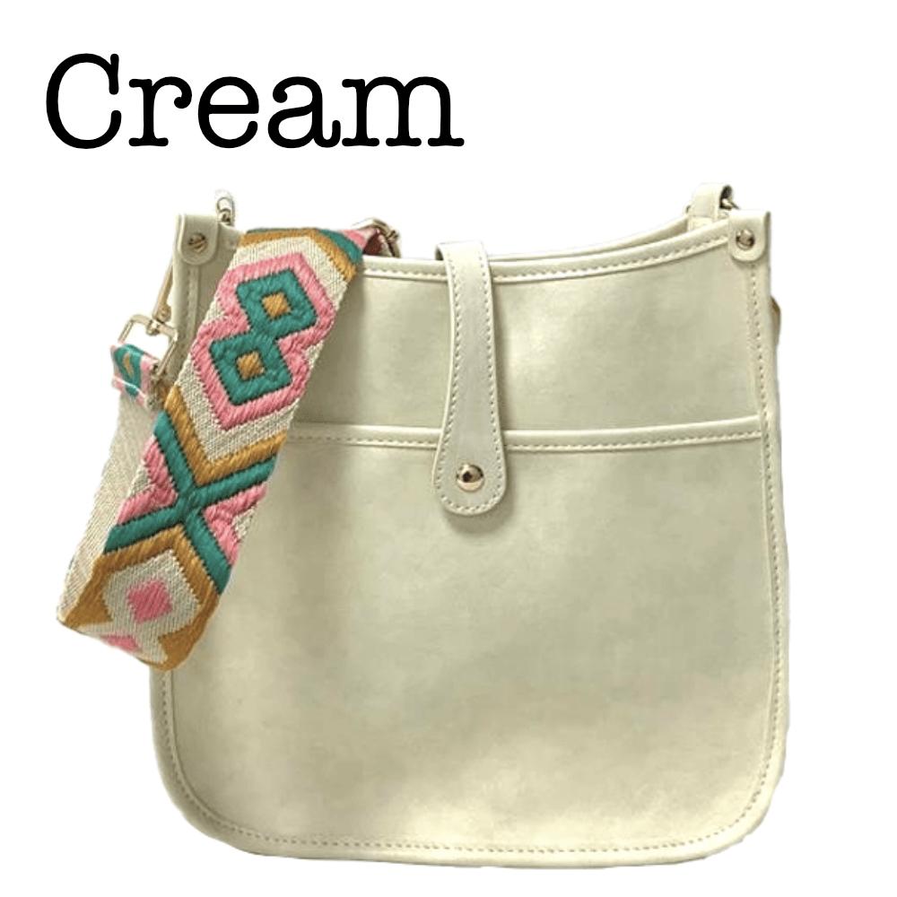 Emmy Courier | Choose Your Strap in Cream - Bags photo