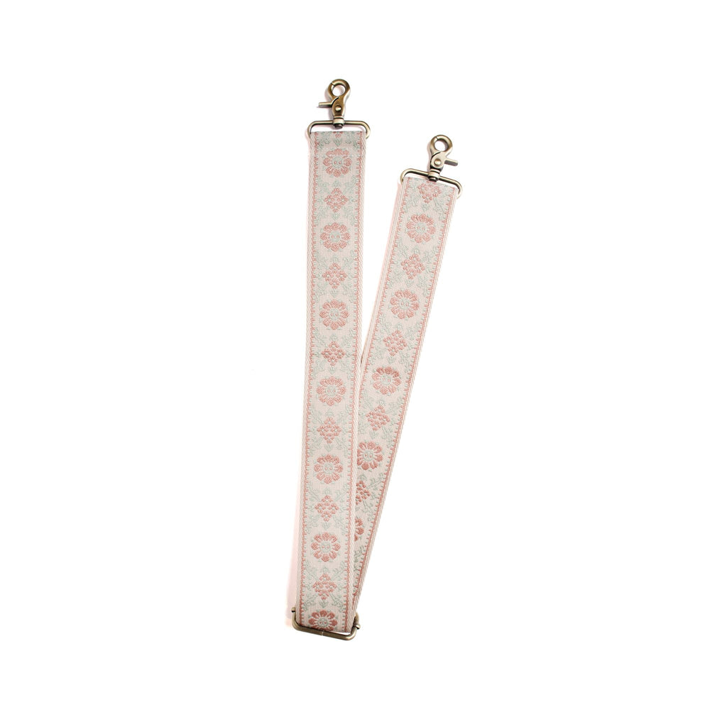 The Crossbody Strap in The Waymaker Dusty Rose | Floral - Goods photo